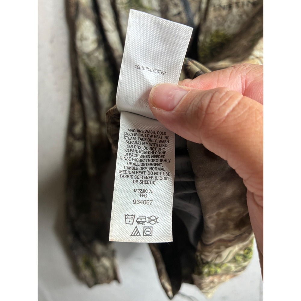Cabelas Instinct Zonz Backcountry Camo Jacket Mens Large 4MOST DRY-PLUS M22JK175 - Picture 10 of 13